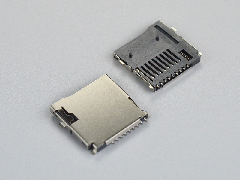 内焊自弹式卡座连接器