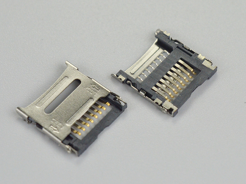 内焊掀盖式卡座连接器