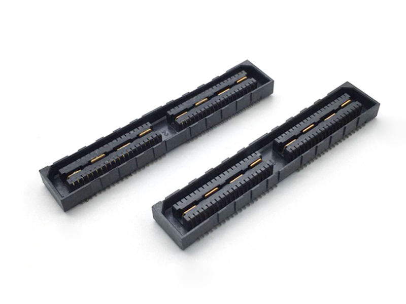 0.5mm120P高速板对板连接器母