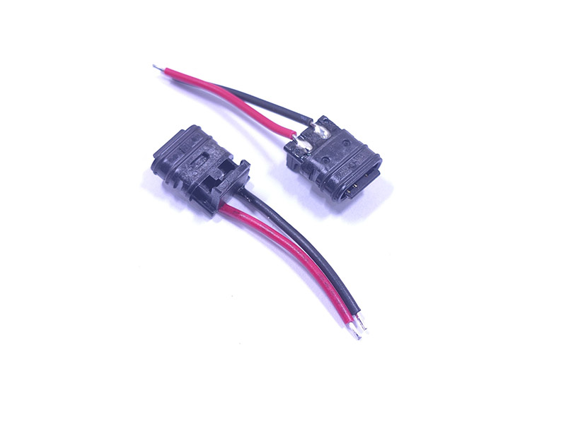 TYPE-C 2P waterproof female socket can accommodate 1007 22/24/26 # multi strand wires (with resistors)