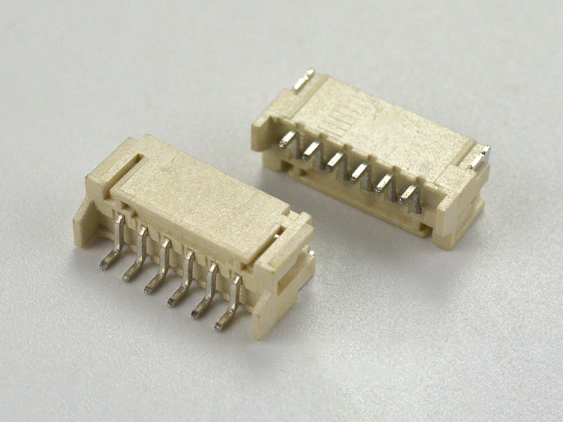 品名：插座2.0-6P卧式<br>料号：JCWAF-20PH-06PINW