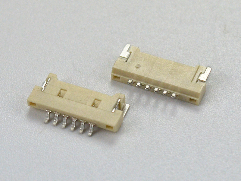 品名：插座1.25-5P卧式超薄1.85H<br>料号：JCWAF-125PH-05PIN