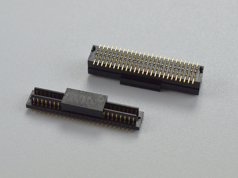 5.0H双槽正插板对板连接器