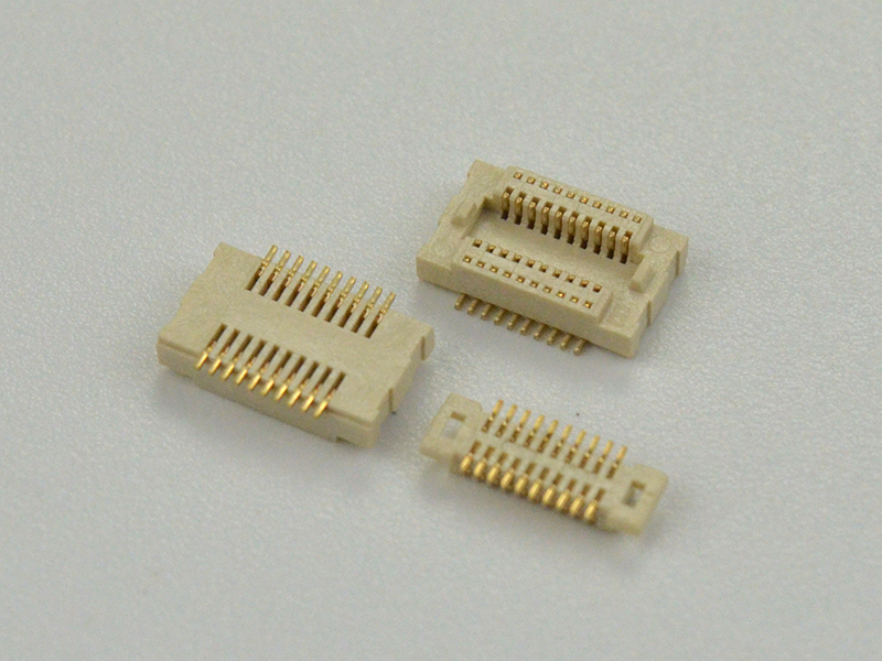 2.0H单槽正插板对板连接器