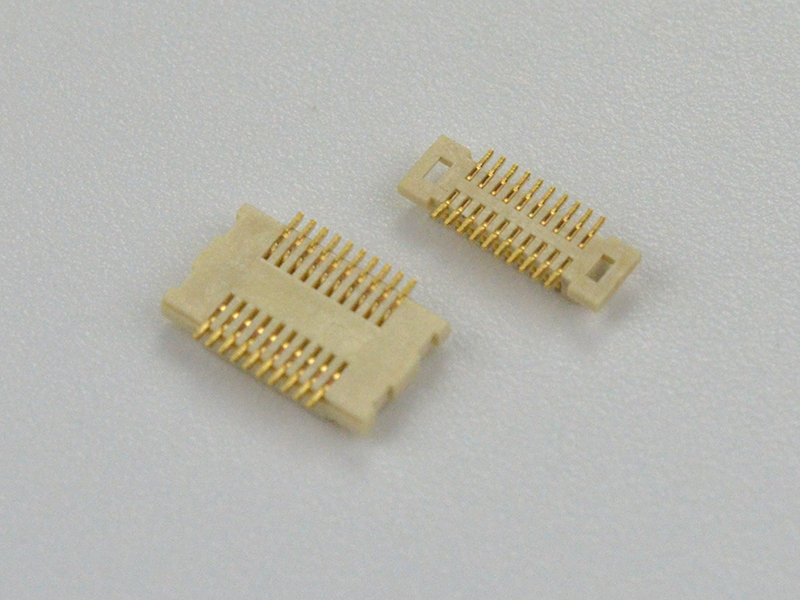 1.5H单槽正插板对板连接器