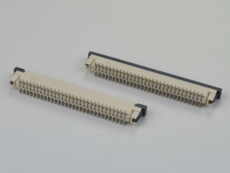 品名：FPC 1.0-30P立贴2.5H正脚<br>料号：JCFPC-10PH-30PINL