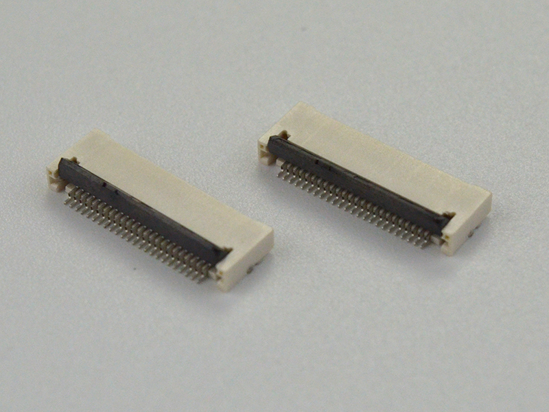 品名：FPC 0.5-24P前插后压2.0H<br>料号：JCFPC-05PH-24PINF