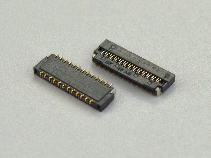 Product name: FPC 0.3-25P flip top 1.0H<br>Part number: JCFPC-03PH-25PIN